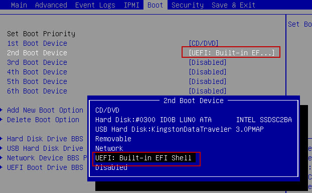 UEFI_Build-In_EFI_Shell